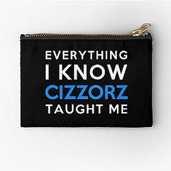 Everything I Know Cizzorz Zipper Pouch