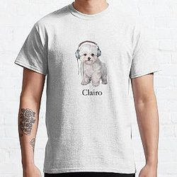 Clairo inspired dog hoodie merch design Classic T-Shirt RB1710