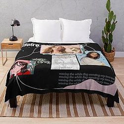 clairo immunity transparent Throw Blanket RB1710