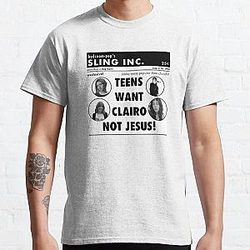 clairo newspaper shirt Classic T-Shirt RB1710