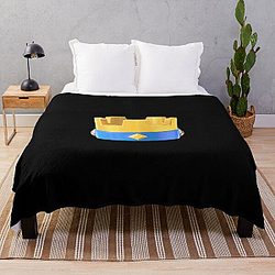 Crown - Clash Royale Design Throw Blanket RB2709