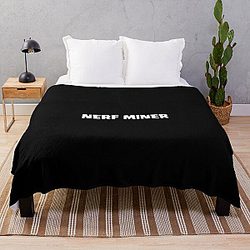 NERF MINE! - Clash Royale / Clash Of Cans Design Throw Blanket RB2709