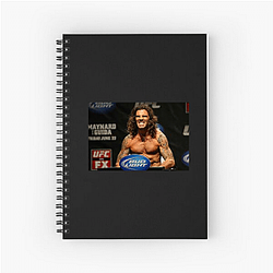Wrestling Base Clay Guida Notebook