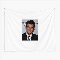 Brooding Intensity Clive Owen Tapestries