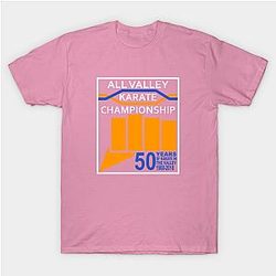 Cobra Kai T-Shirts - All Valley Karate Championship 50Th Anniversay Classic T-shirt TP1602