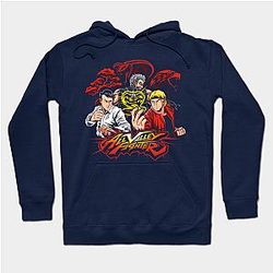 Cobra Kai Hoodies - All Valley Fighter Classic Hoodie TP1602