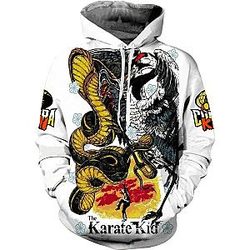 Cobra Kai Hoodies - Cobra Kai 3D Print Tracksuit Fashion Streetwear Unisex Hoodies
