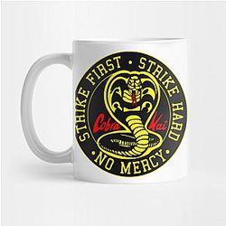 Cobra Kai Mugs - Cobra Kai 80S Bonsai Tree For Mr Miyagi Lovers Strike First Shirt Mug TP1602
