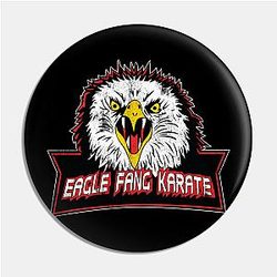 Cobra Kai Pins - Cobra Kai - Eagle Fang Karate Vintage Style Pin TP1602