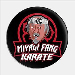 Cobra Kai Perni - Miyagi Fang Karate Pin TP1602