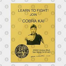 Cobra Kai Posters - Learn To Fight! Poster TP1602