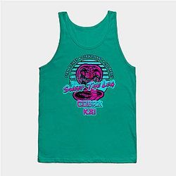 Cobra Kai Top Serbatoio - 80S Cobra Kai Classic Tank Top TP1602