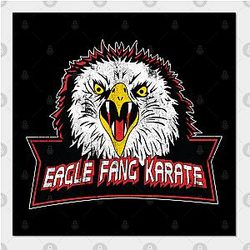 Cobra Kai Posters - Cobra Kai - Eagle Fang Karate Vintage Style Poster TP1602