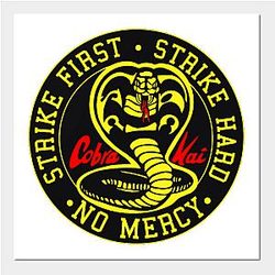 Cobra Kai Posters - Cobra Kai 80S Bonsai Tree For Mr Miyagi Lovers Strike First Shirt Poster TP1602