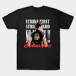 Cobra Kai Retro 80s Martial Arts T-Shirt
