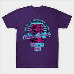 Cobra Kai T-shirt - 80S Cobra Kai T-shirt classica TP1602