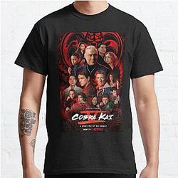 Cobra Kai T-Shirts - The Fight Kids Graphic Classic Tee