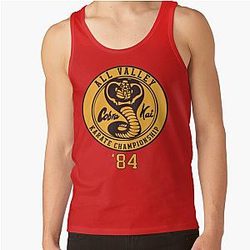 Cobra Kai Tank Tops - Vintage Tri-Blend Shirt Tank Top RB1006