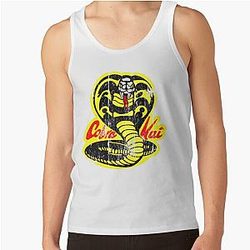 Cobra Kai Tank Tops - Cobra Kai Vintage Tank Top RB1006