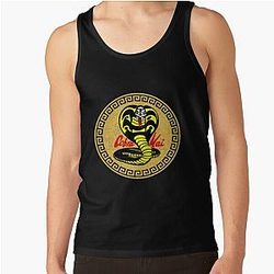 Cobra Kai Tank Tops - Cobra Kai Logo Tank Top RB1006