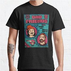 Bad Friends T-Shirts – Bad Friends 10 Classic T-Shirt RB1010
