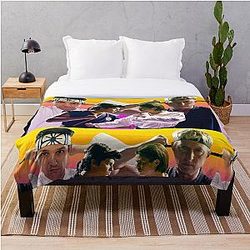 Cobra Kai Bedding Sets - Cobra Kai Throw Blanket RB1006