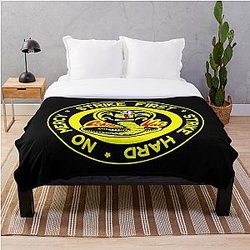 Cobra Kai Bedding Sets - Cobra Kai  Throw Blanket RB1006