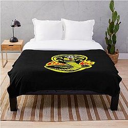 Cobra Kai Bedding Sets - Cobra Kai  Throw Blanket RB1006