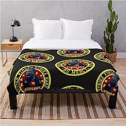 Cobra Kai Bedding Sets - Sting Ray - Cobra Kai Throw Blanket RB1006