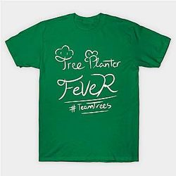 Mr Beast T-Shirts – Trending Authentic Tree Planter Fever Team Trees T-Shirt TP0712