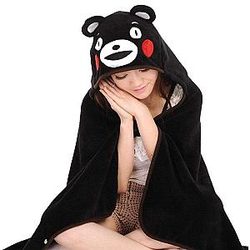 Kumamoto Plush Shawl Cloak