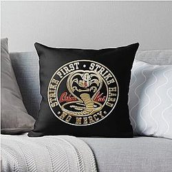 Cobra Kai Pillows - Cobra Kai Cobra Throw Pillow RB1006