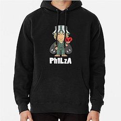 Philza Hoodies – Graphic Philzas Cosplay Bucket Hat Love Video Games Pullover Hoodie RB1111