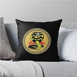 Cobra Kai Pillows - Cobra Kai Logo Throw Pillow RB1006