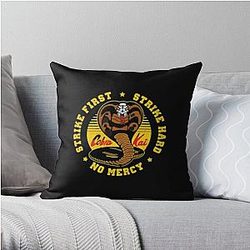Cobra Kai Pillows - Cobra Kai Logo Throw Pillow RB1006