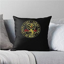 Cobra Kai Pillows - Cobra Kai Logo Throw Pillow RB1006