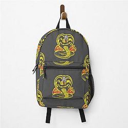 Cobra Kai Backpacks - Cobra Kai Cobra Kai vintage Backpack RB1006