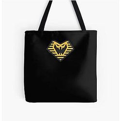 Cobra Kai Bags - Cobra Kai vintage Logo All Over Print Tote Bag RB1006