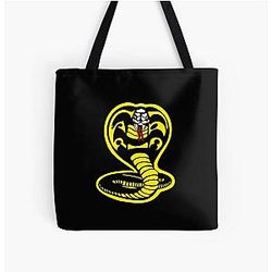 Cobra Kai Bags - Cobra Kai All Over Print Tote Bag RB1006