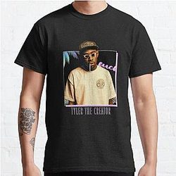 Tyler The Creator T-Shirts – Tyler The Creator Retro Classic T-Shirt