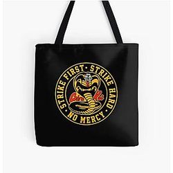 Cobra Kai Bags - Cobra Kai  All Over Print Tote Bag RB1006