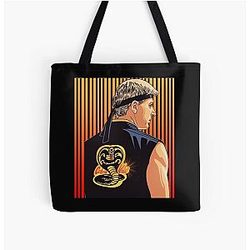 Cobra Kai Bags - Cobra Kai  All Over Print Tote Bag RB1006
