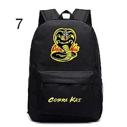 Cobra Kai Backpacks - Cobra Kai Legend Logo Symbol Merch Backpack