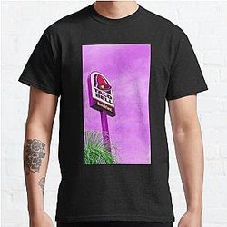 Taco Bell T-Shirts – Taco Bell Aesthetic Sign Classic T-Shirt