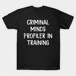 Criminal Minds T-Shirts – Criminal Minds Profiler In Training T- Shirt TP0911