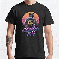Cobra Kai T-Shirts - Rad Cobra Kai Classic T-Shirt RB1006