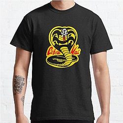 Cobra Kai T-Shirts - Cobra Kai Snake Classic T-Shirt RB1006