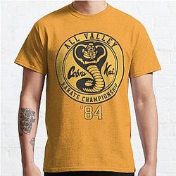 Cobra Kai T-Shirts - Cobra Kai Vintage Tri-Blend Shirt Classic T-Shirt RB1006