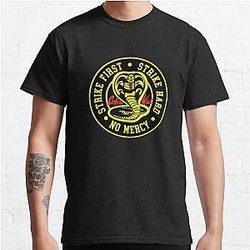 Cobra Kai T-Shirts - Cobra Kai Cobra  Classic T-Shirt RB1006