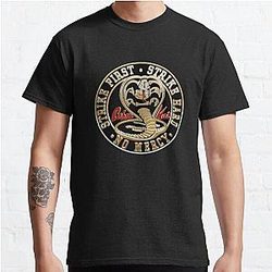 Cobra Kai T-Shirts - Cobra Kai Cobra Classic T-Shirt RB1006